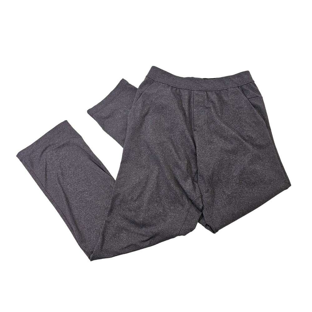 LULULEMON‎ Men's M Discipline Pant Slim Tapered Leg Yoga ABC Gray Pants EUC